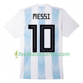 Tenue Argentine Messi 10 Domicile Coupe du monde 2018 Maillot de Foot